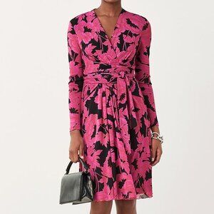 DVF Diane Von Furstenburg Camellia Wrap Dress- Small